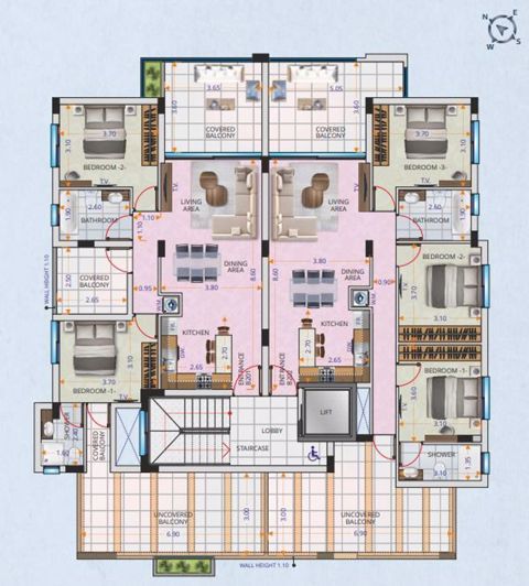 Image No.11-Appartement de 3 chambres à vendre à Larnaca