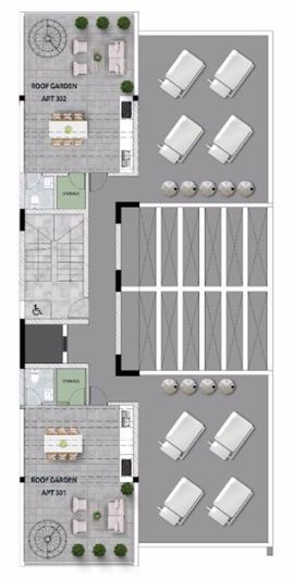 Image No.14-Appartement de 2 chambres à vendre à Aradippou