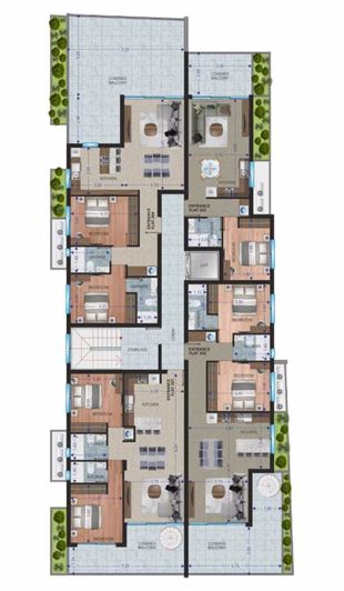 Image No.10-Appartement de 2 chambres à vendre à Aradippou