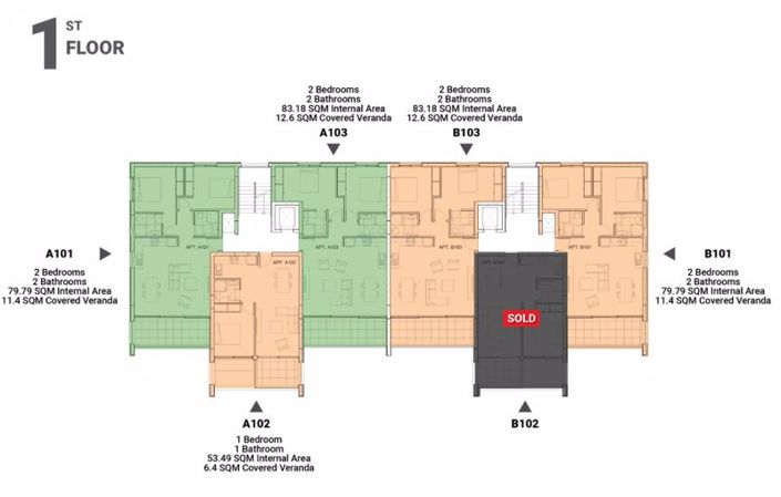 Image No.12-2 Bed Apartment for sale