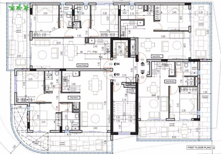 Image No.8-Appartement de 1 chambre à vendre à Aradippou