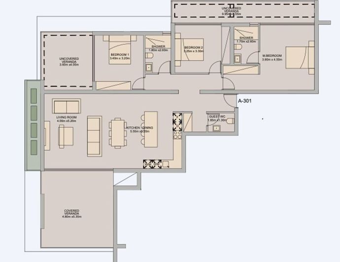 Image No.12-3 Bed Apartment for sale