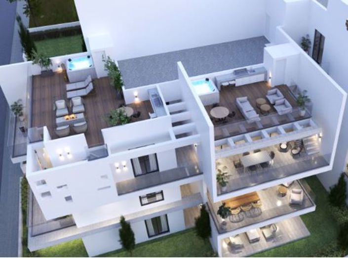 Image No.2-Appartement de 2 chambres à vendre à Aradippou