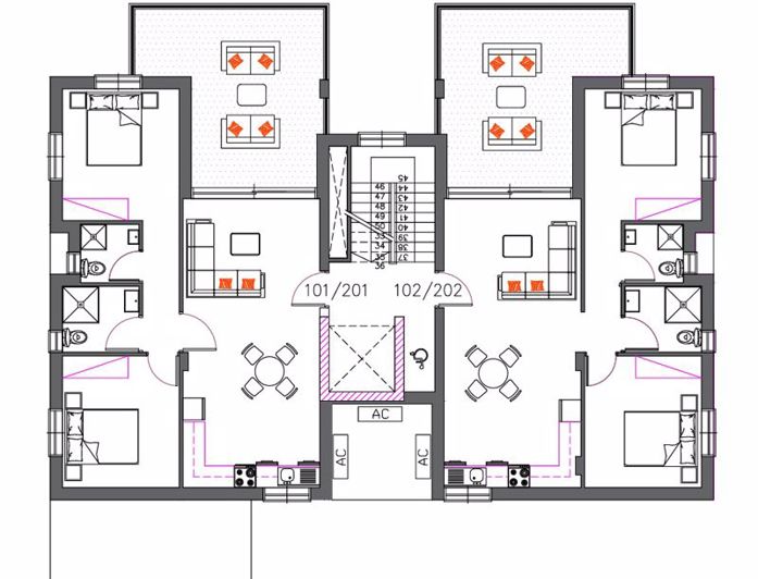 Image No.11-Appartement de 2 chambres à vendre à Kapparis
