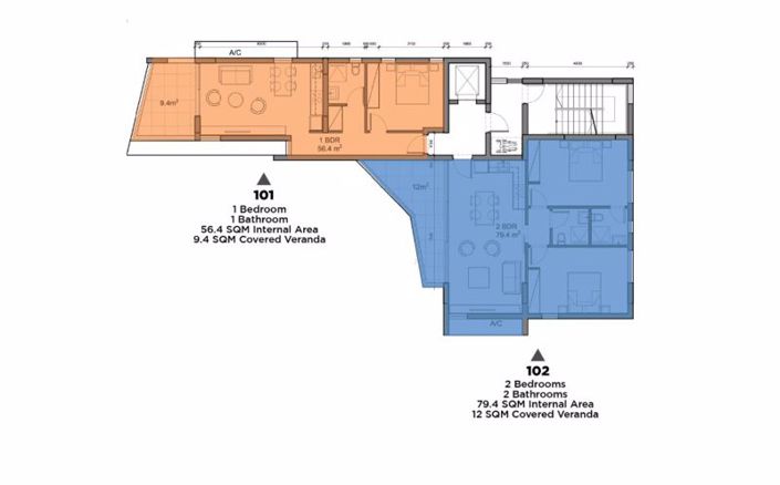 Image No.5-Appartement de 1 chambre à vendre à Larnaca