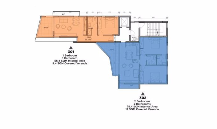 Image No.7-Appartement de 1 chambre à vendre à Larnaca