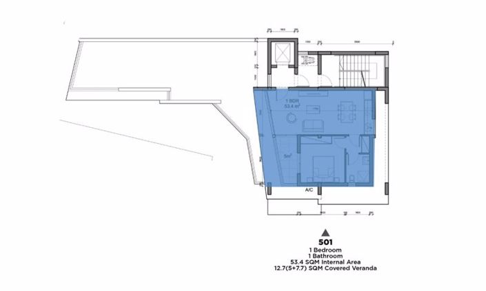 Image No.8-Appartement de 1 chambre à vendre à Larnaca