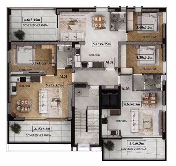 Image No.17-Appartement de 1 chambre à vendre à Larnaca