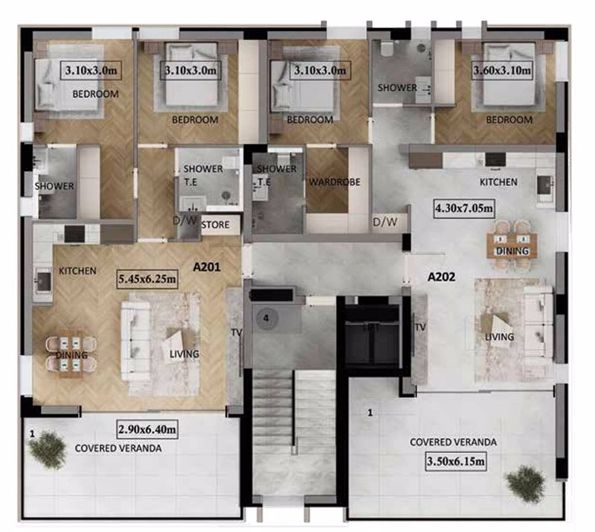 Image No.17-Appartement de 2 chambres à vendre à Larnaca