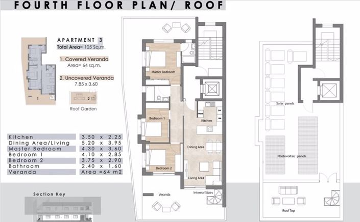 Image No.22-3 Bed Apartment for sale