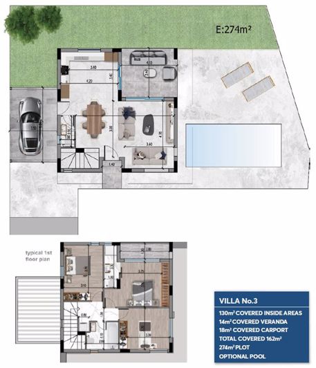 Image No.26-3 Bed Villa for sale