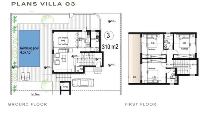 Image No.10-Villa de 3 chambres à vendre à Chloraka