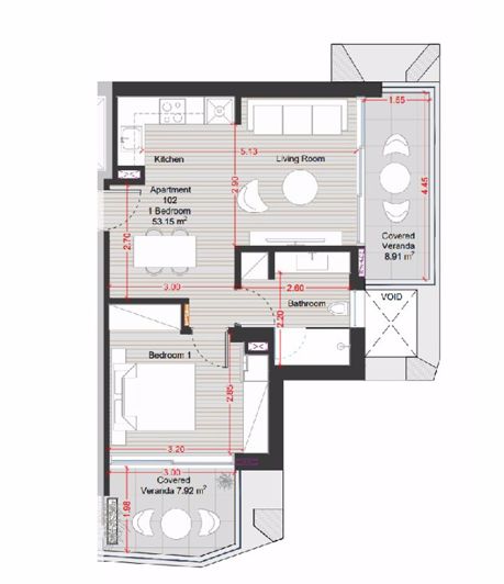Image No.16-Appartement de 1 chambre à vendre à Larnaca