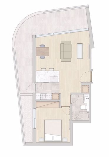 Image No.18-1 Bed Apartment for sale