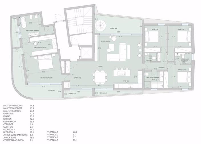 Image No.28-4 Bed Apartment for sale