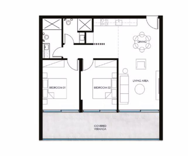 Image No.8-2 Bed Apartment for sale