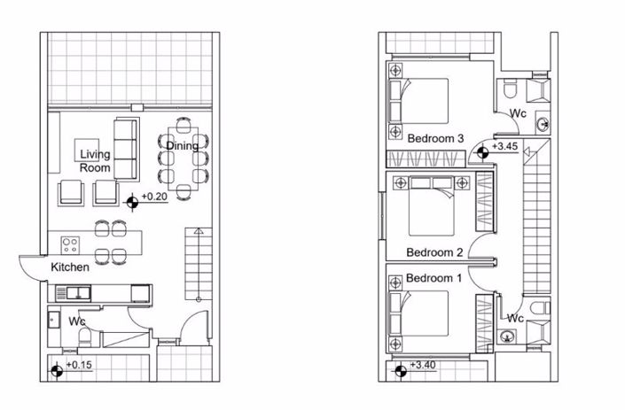 Image No.12-Villa de 3 chambres à vendre à Chloraka