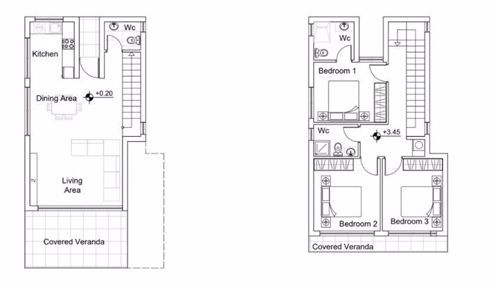 Image No.13-Villa de 3 chambres à vendre à Chloraka