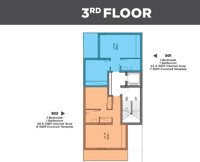 Image No.7-Appartement de 1 chambre à vendre à Larnaca