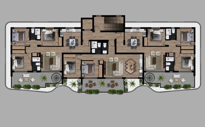 Image No.12-Appartement de 2 chambres à vendre à Leivadia