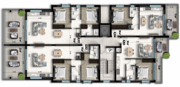 Image No.14-1 Bed Apartment for sale