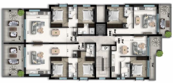 Image No.14-1 Bed Apartment for sale