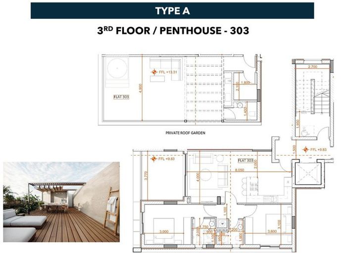 Image No.23-2 Bed Apartment for sale