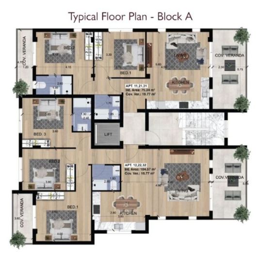 Image No.30-2 Bed Apartment for sale