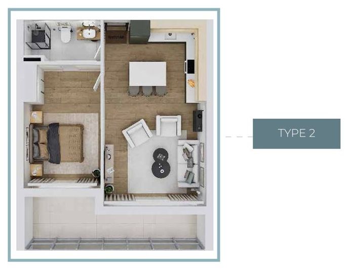 Image No.25-1 Bed Apartment for sale