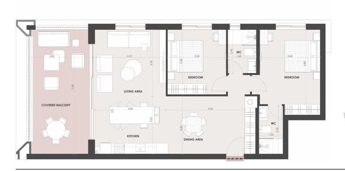 Image No.8-2 Bed Apartment for sale