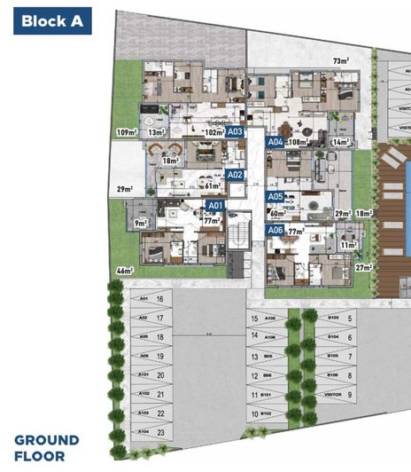 Image No.21-3 Bed Apartment for sale