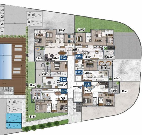 Image No.19-3 Bed Apartment for sale