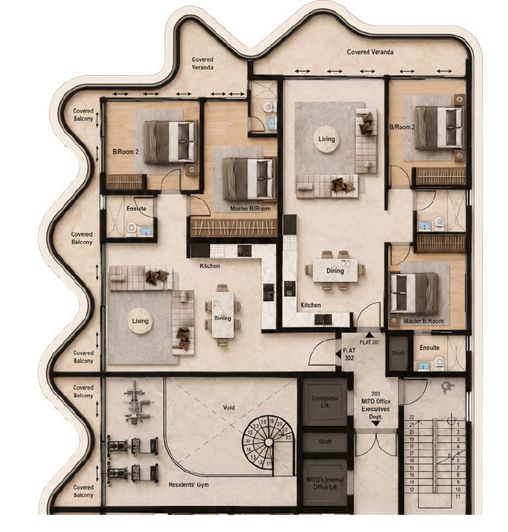 Image No.14-2 Bed Apartment for sale