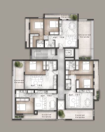 Image No.8-Appartement de 2 chambres à vendre à Universal