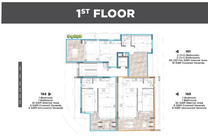 Image No.7-1 Bed Apartment for sale