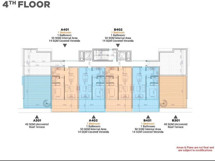 Image No.7-Appartement de 2 chambres à vendre à Larnaca