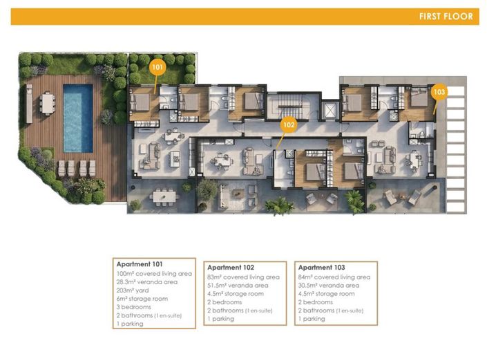 Image No.23-2 Bed Apartment for sale