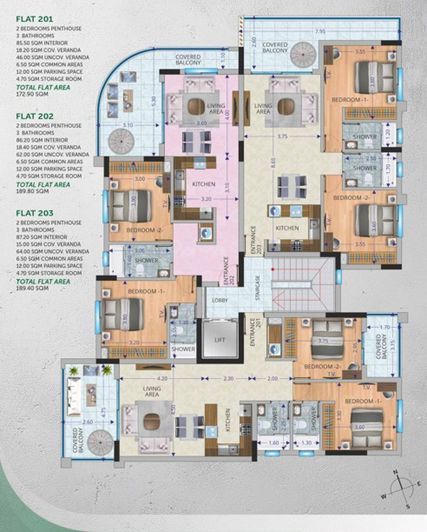 Image No.9-Appartement de 2 chambres à vendre à Leivadia