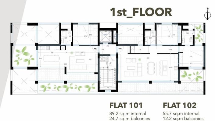 Image No.21-1 Bed Apartment for sale