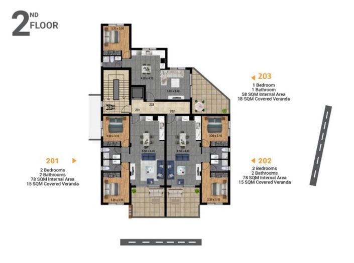 Image No.13-2 Bed Apartment for sale