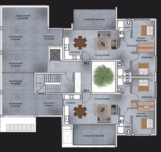 Image No.10-Appartement de 2 chambres à vendre à Universal