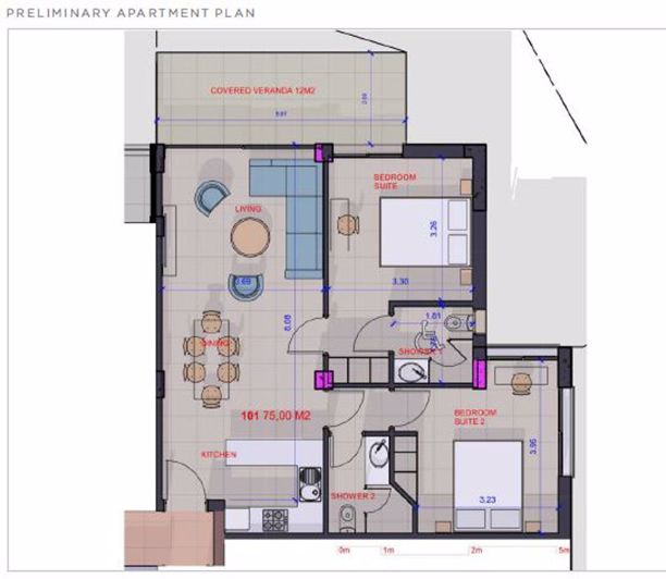 Image No.10-Appartement de 2 chambres à vendre à Chloraka