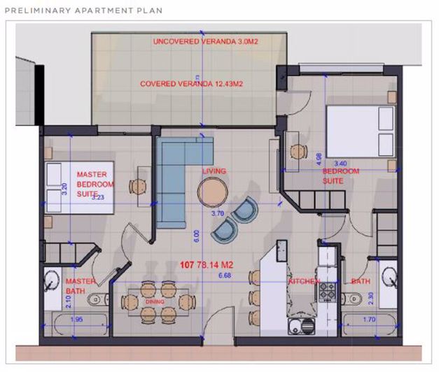 Image No.15-Appartement de 2 chambres à vendre à Chloraka