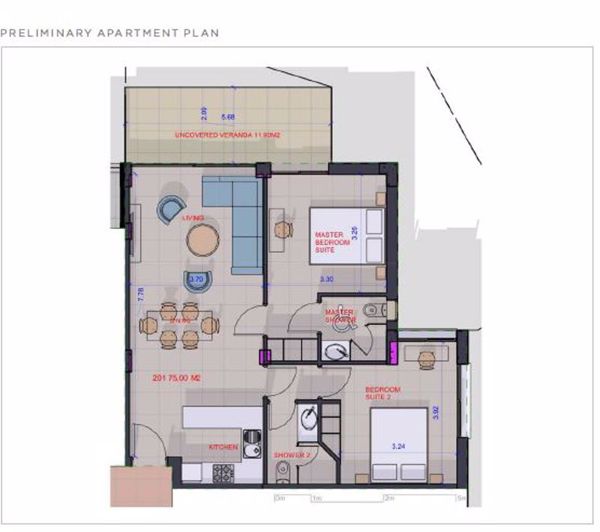 Image No.17-Appartement de 2 chambres à vendre à Chloraka