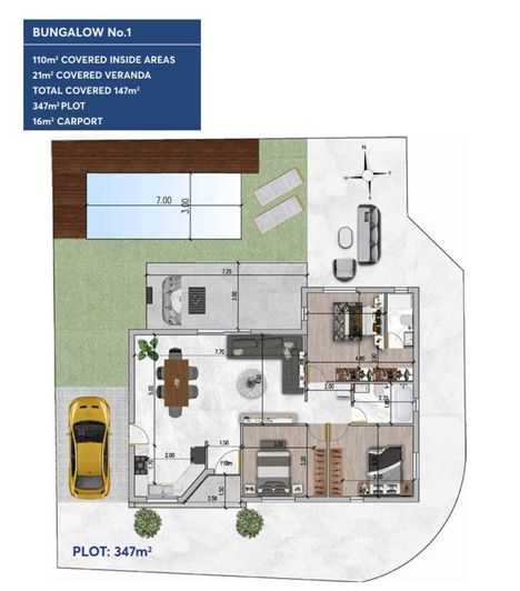 Image No.20-3 Bed Bungalow for sale