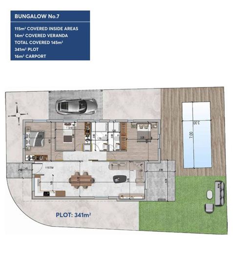 Image No.23-3 Bed Bungalow for sale