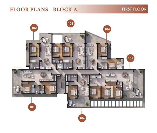 Image No.34-3 Bed Apartment for sale