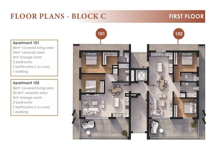Image No.33-2 Bed Apartment for sale