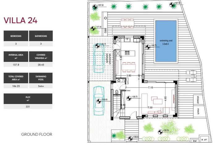 Image No.43-3 Bed Villa for sale