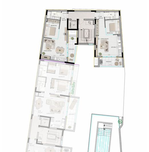 Image No.14-1 Bed Apartment for sale